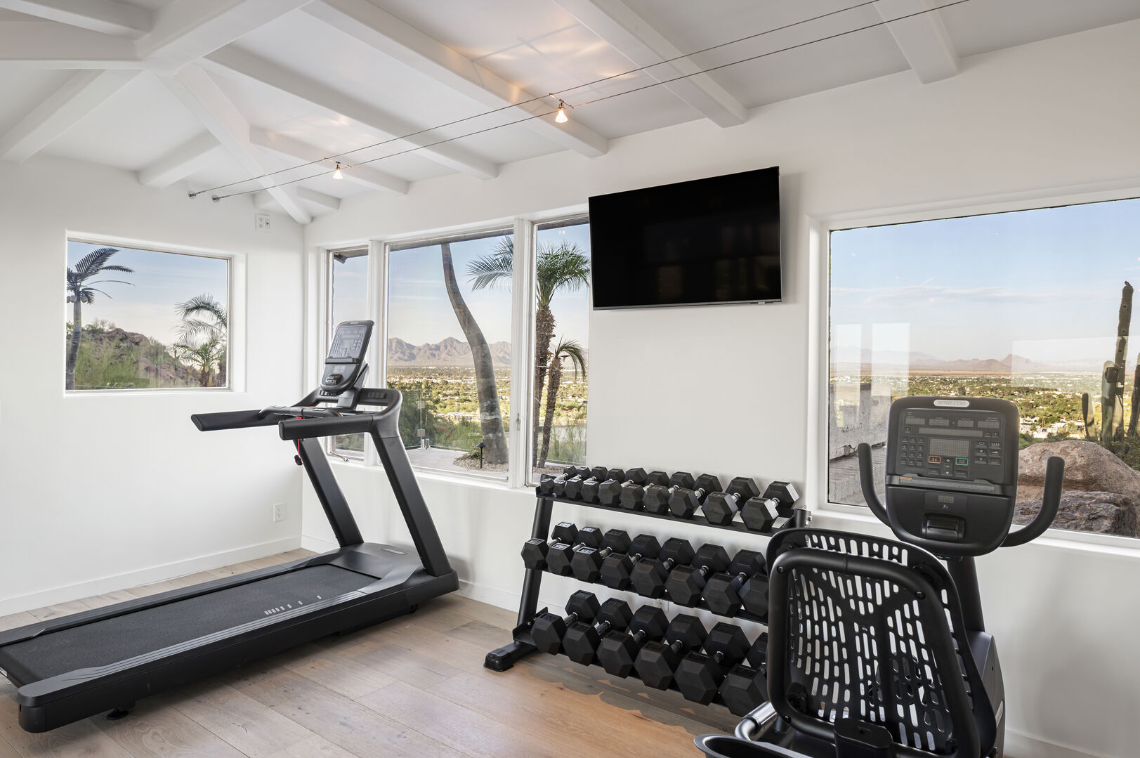A private studio.