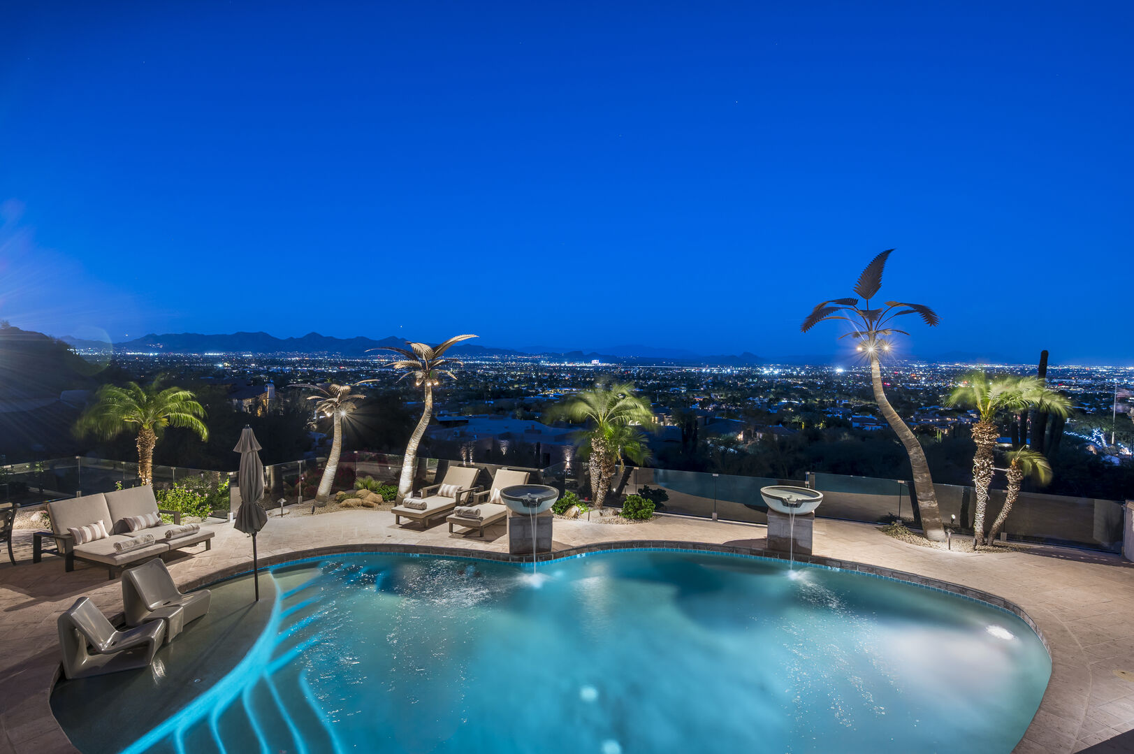 Resort-style pool